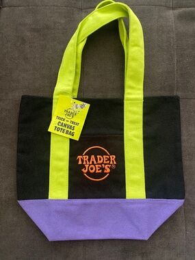 Trader Joe new mini canvas tote